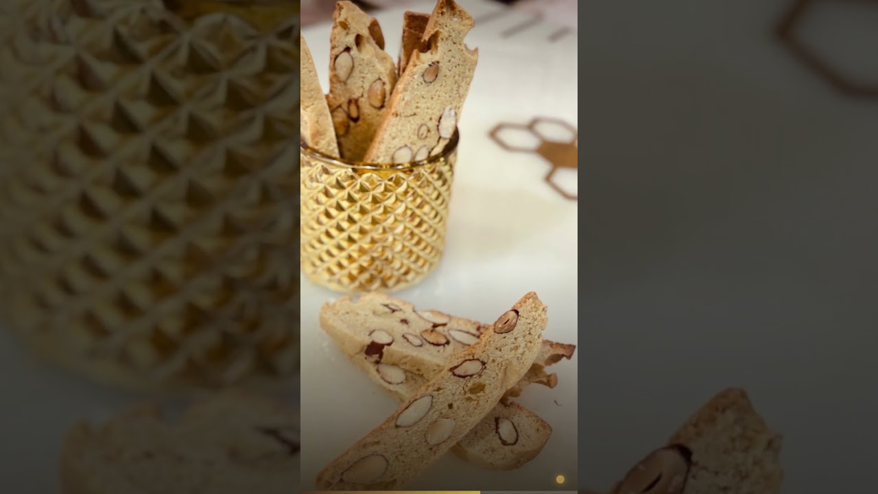 Almond Biscotti Recipe | Crunchy Italian Cookies Perfect for Coffee ☕🍪