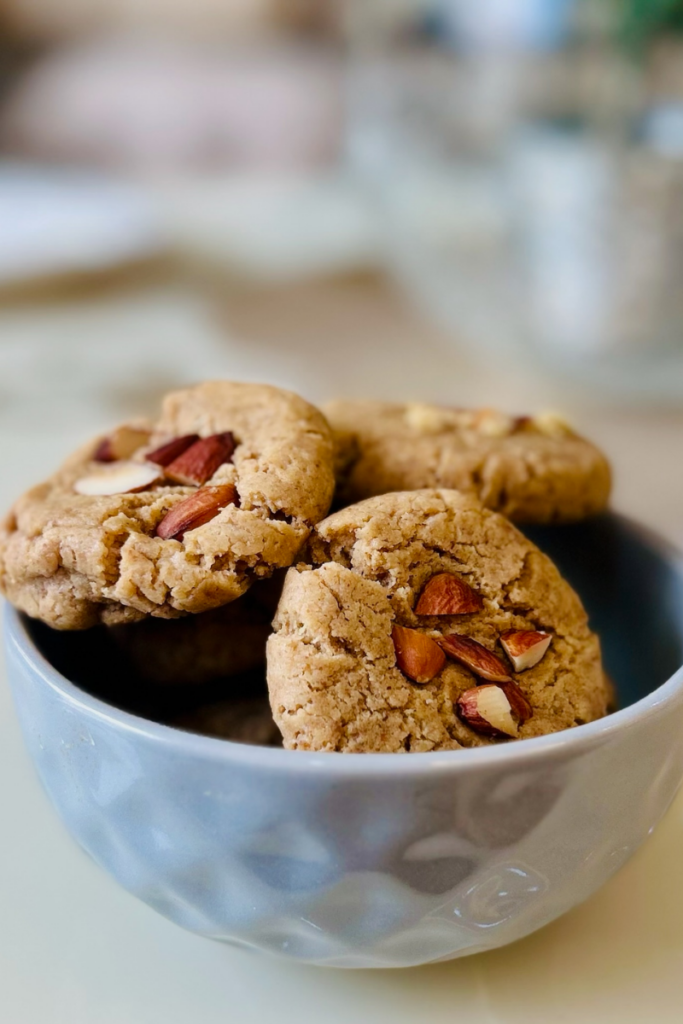 Chewy Almond Butter Cookies Recipe