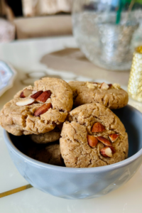 Chewy Almond Butter Cookies Recipe