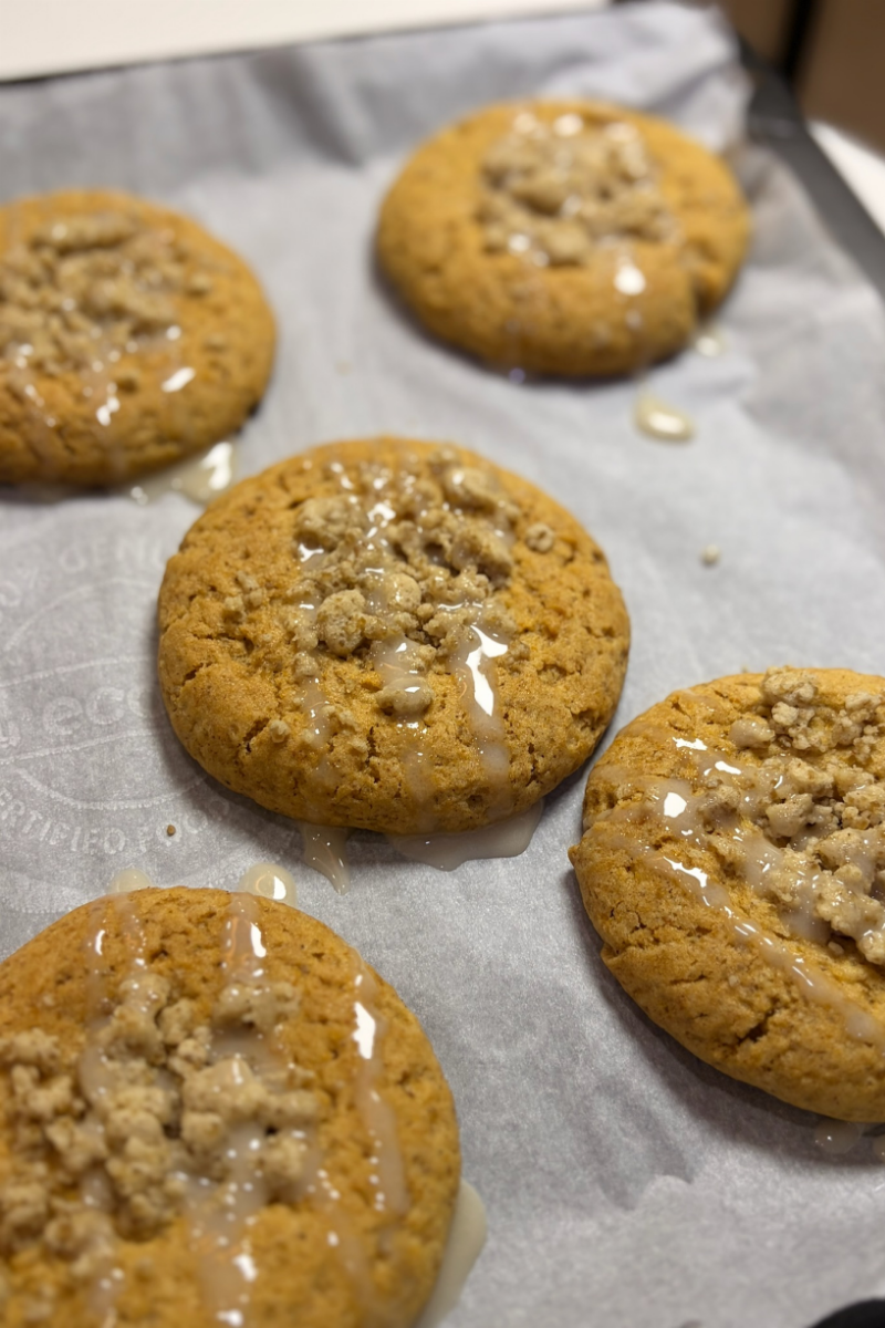 Pumpkin Coffee Cake Cookies Recipe