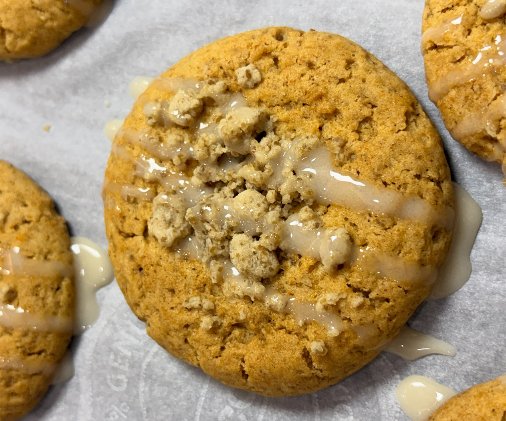 Pumpkin Coffee Cake Cookies Recipe
