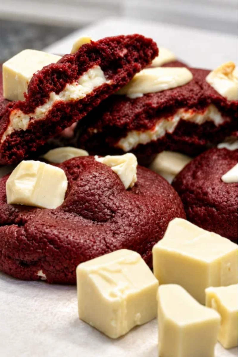 Red velvet cookies Recipe