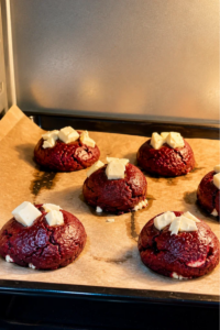 Red velvet cookies Recipe