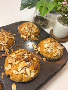Almond Muffins Recipe