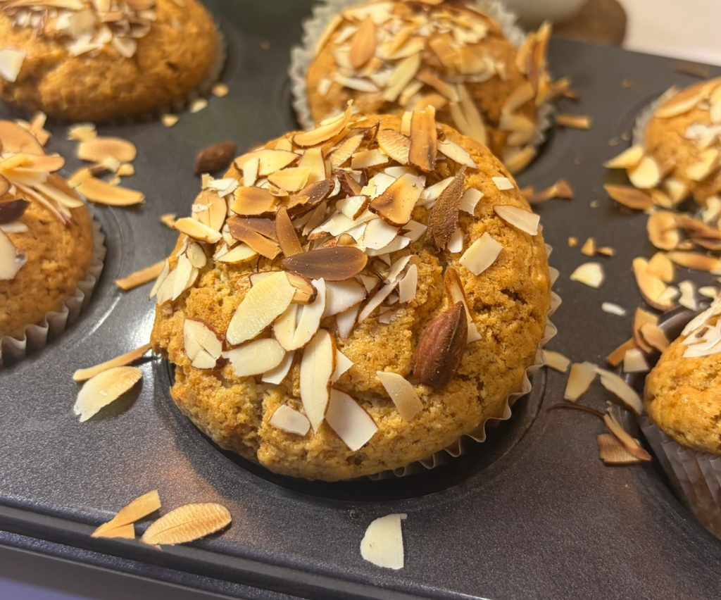 Almond Muffins Recipe