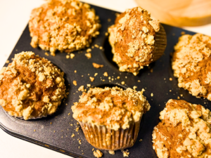 Apple Cinnamon Crumb Muffins Recipe
