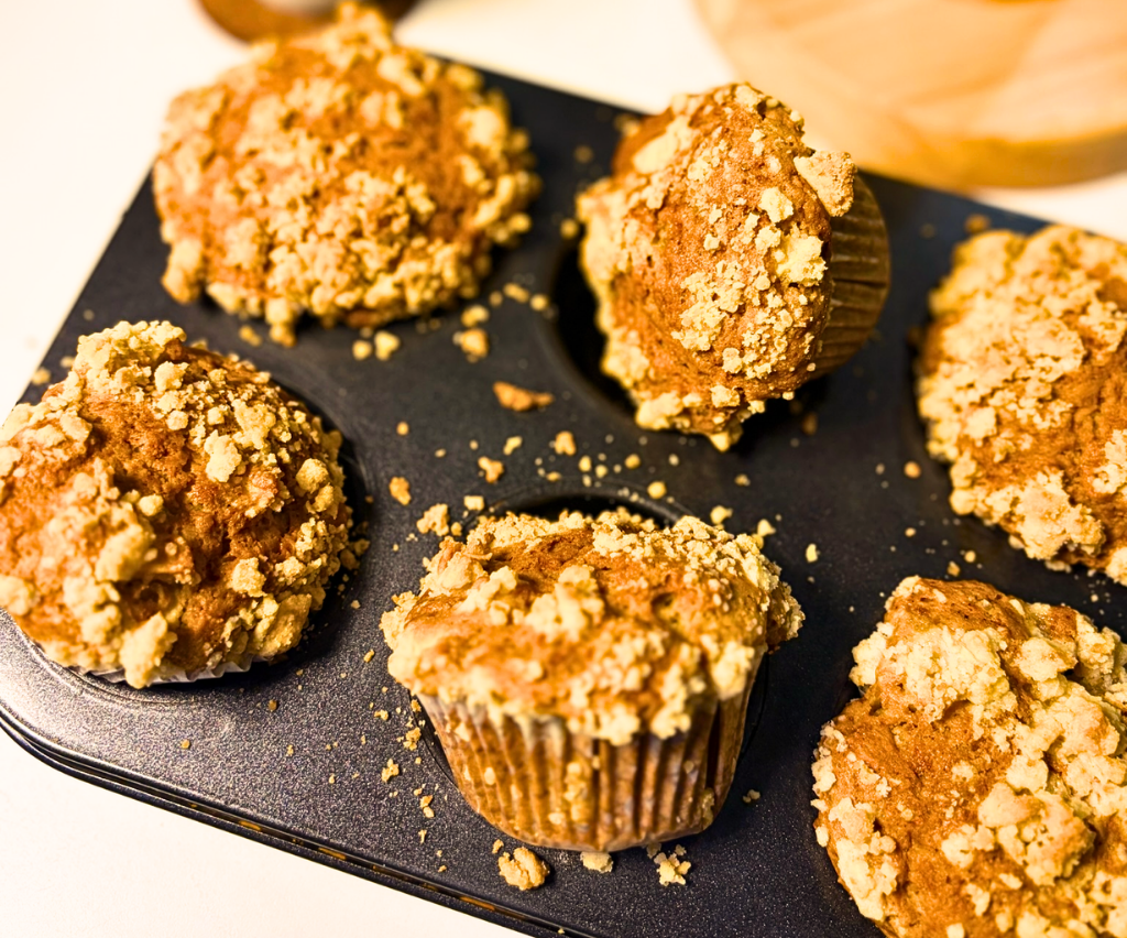 Apple Cinnamon Crumb Muffins Recipe