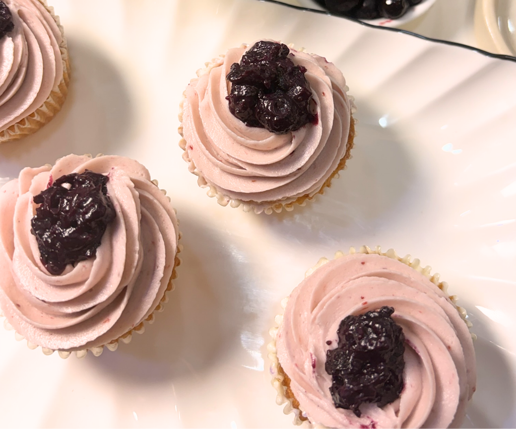Blueberry Cheese Cupcakes Recipe
