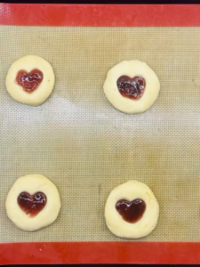 Cherry Almond Thumbprint Cookies Recipe