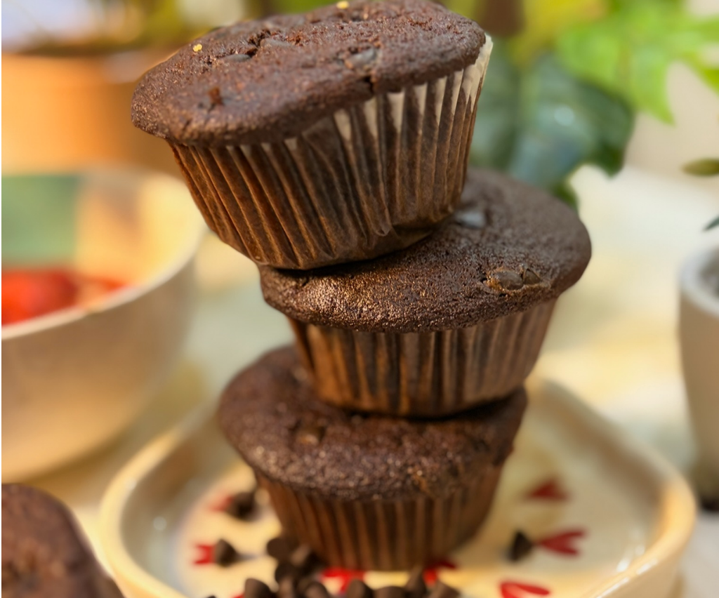 Double Chocolate Muffins Recipe