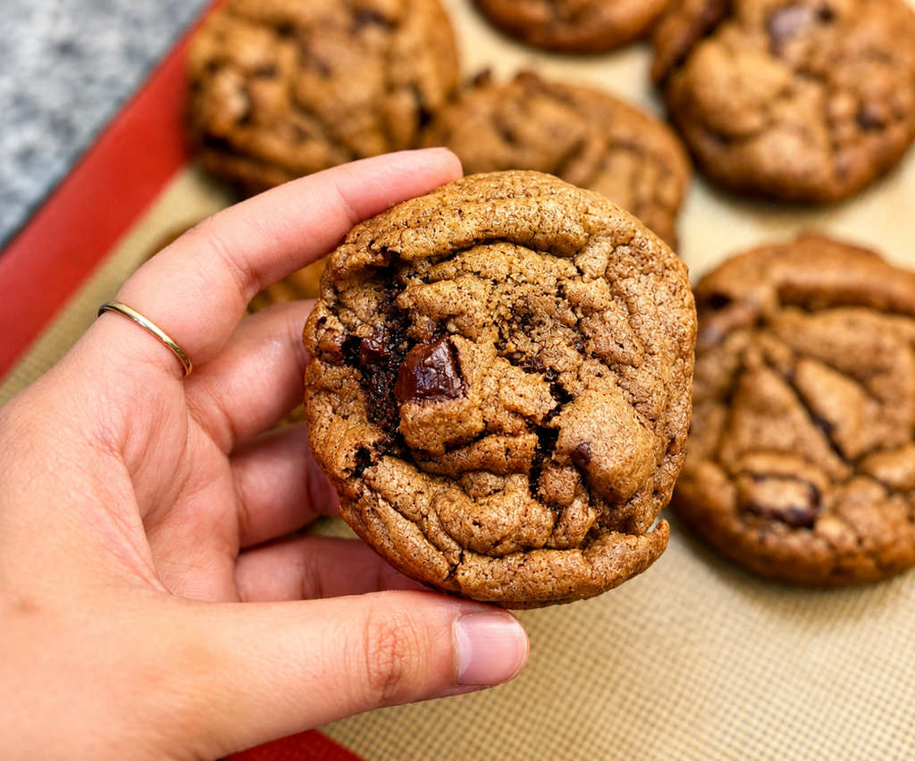 Espresso chocolate chunk cookies Recipe