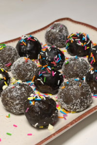 No Baked Cookie Dough Bites Recipe