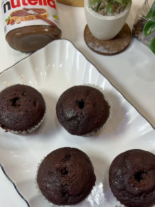Nutella Cookie Cupcakes Recipe
