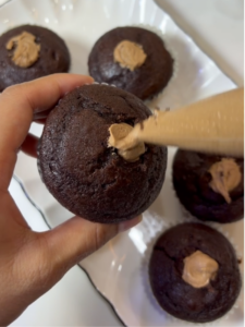 Nutella Cookie Cupcakes Recipe
