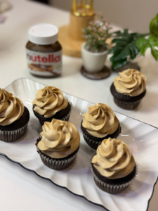 Nutella Cookie Cupcakes Recipe