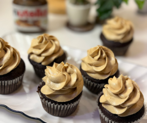 Nutella Cookie Cupcakes Recipe