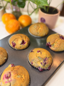 Orange Cranberry Muffins Recipe