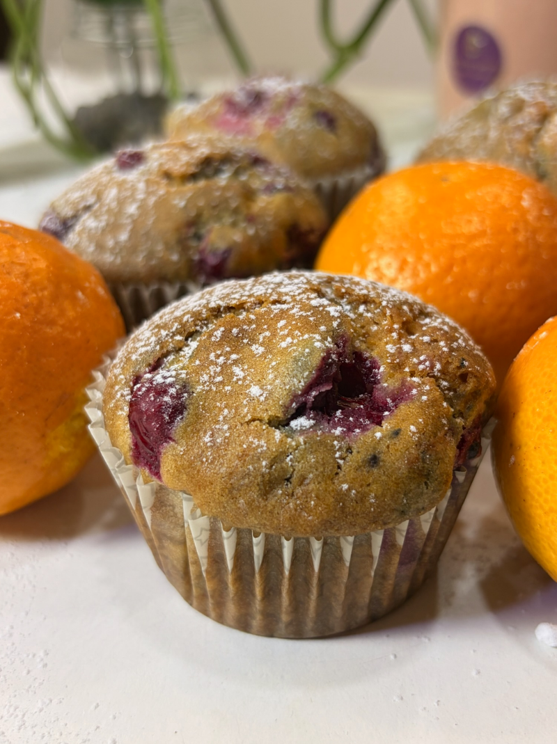 Orange Cranberry Muffins Recipe