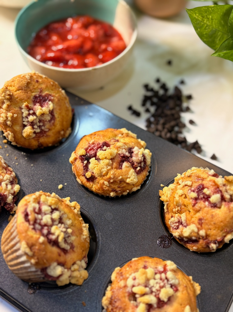 Strawberry Muffins Recipe