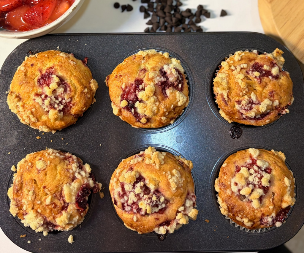 Strawberry Muffins Recipe