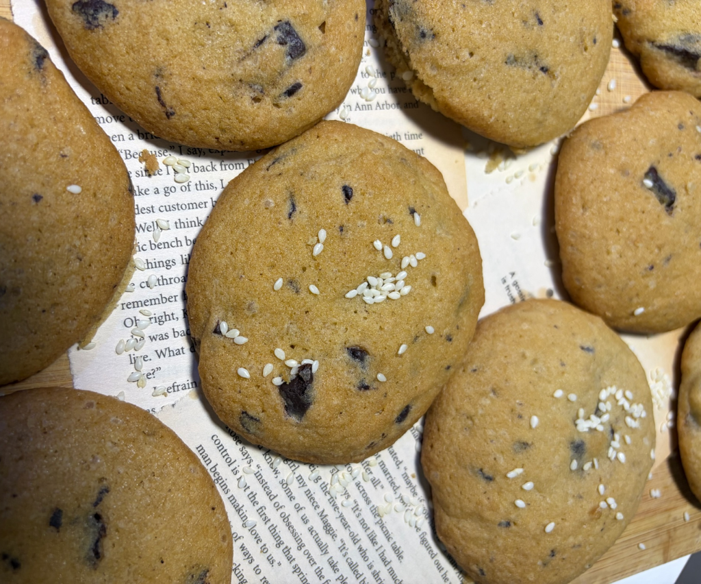Tahini Cookies with Sesame Seeds Recipe