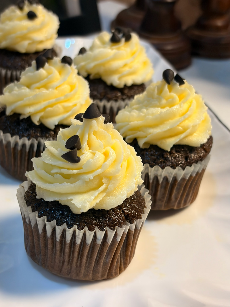 Chocolate Cookie Dough Cupcakes Recipe