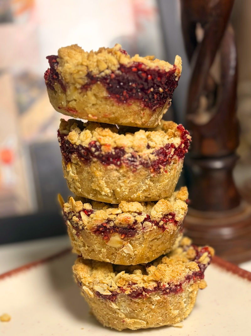 Raspberry Crumble Bars Recipe