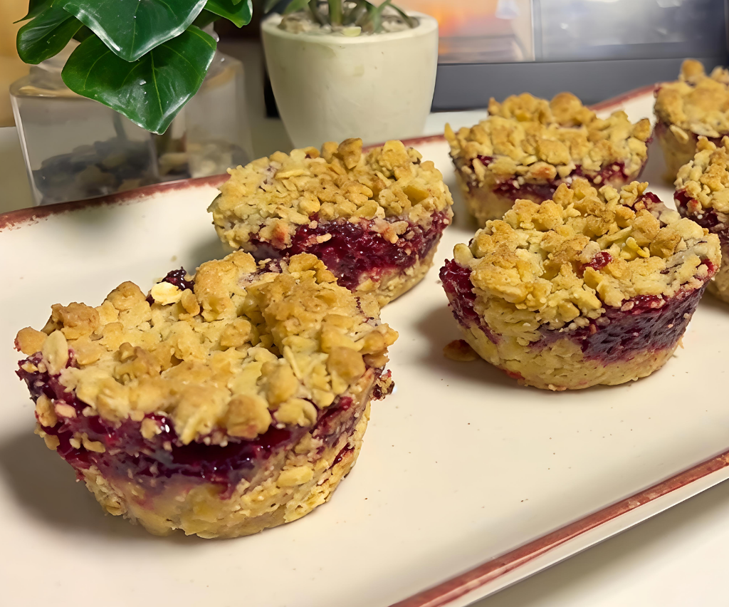 Raspberry Crumble Bars Recipe