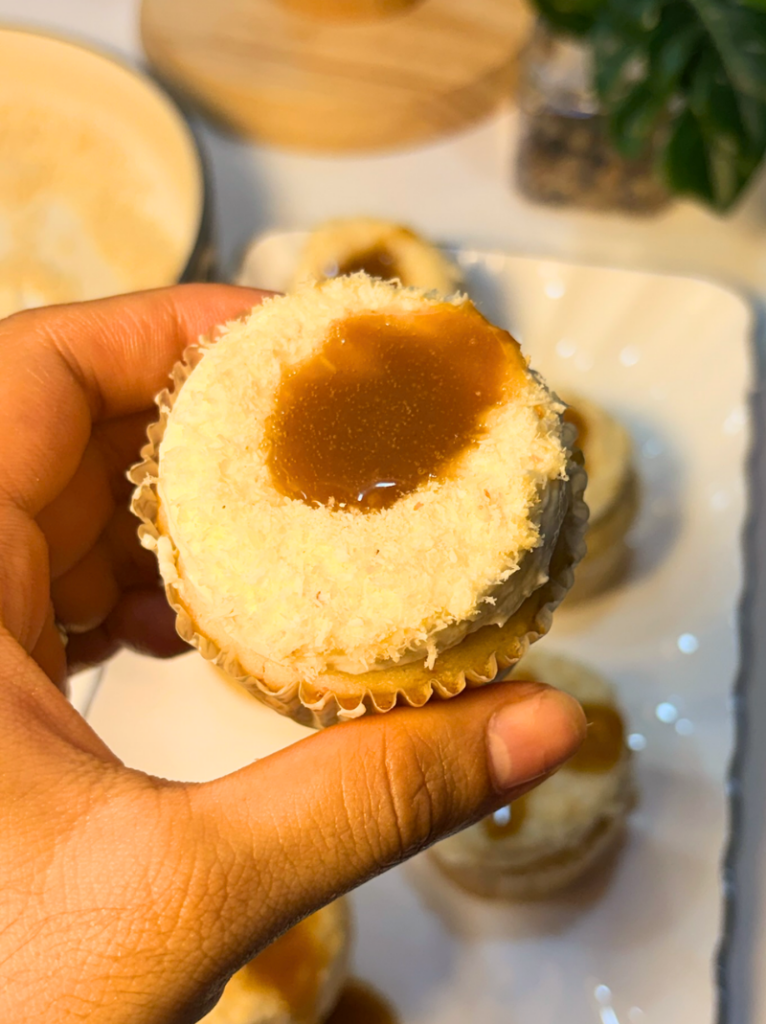 Toasted Coconut and Caramel Cupcakes Recipe