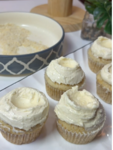 Toasted Coconut and Caramel Cupcakes Recipe