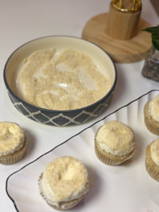 Toasted Coconut and Caramel Cupcakes Recipe