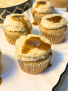 Toasted Coconut and Caramel Cupcakes Recipe